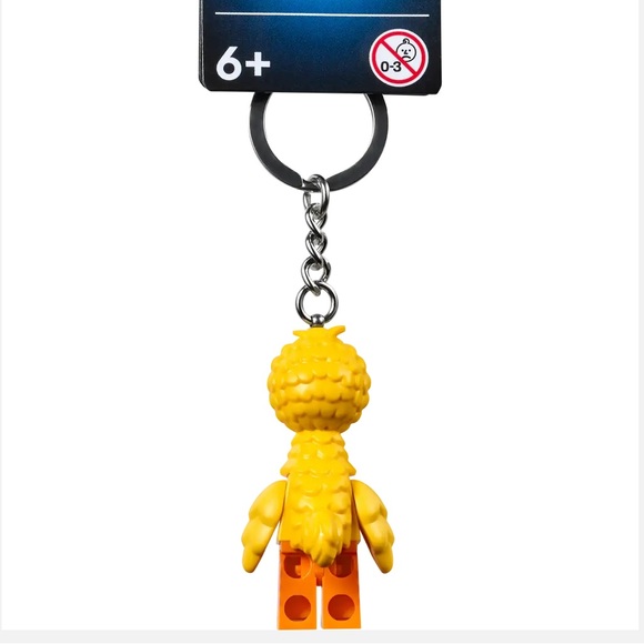🆕 LEGO Big Bird Keychain - Picture 4 of 6